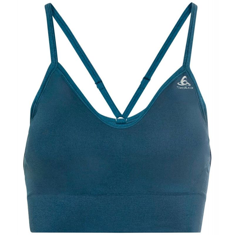 Rintaliivit Odlo Padded Seamless Soft 2.0 (Blue wing teal) nainen