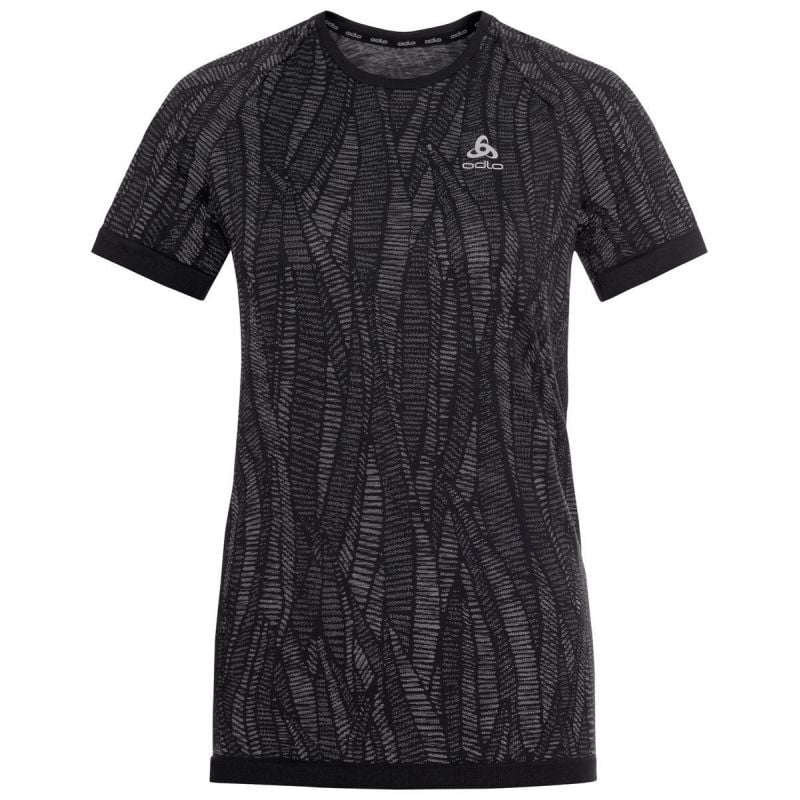 T-shirt Odlo Blackcomb Light (Black - space dye) woman