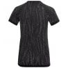 Bl Top Crew Neck S/s Blackcomb Light Odlo black - space dye