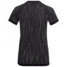 Bl Top Crew Neck S/s Blackcomb Light Odlo black - space dye