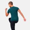 Bl Top Crew Neck S/s Blackcomb Light Odlo blue wing teal - space dye