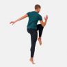 Bl Top Crew Neck S/s Blackcomb Light Odlo blue wing teal - space dye
