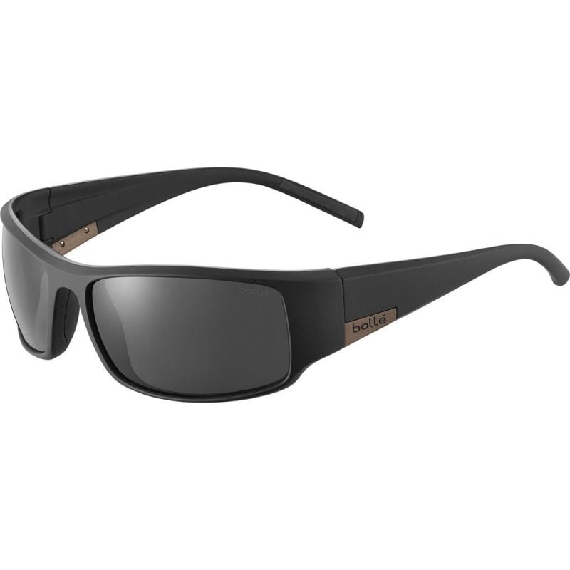 Sonnenbrille Bollé King (Matte Black - HD Polarized TNS) Kat. 3