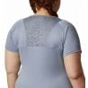 Columbia Peak To Point Ii Ss Tee-new Moon Heathe