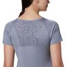 Columbia Peak To Point Ii Ss Tee-new Moon Heathe