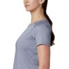 Columbia Peak To Point Ii Ss Tee-new Moon Heathe