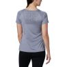 Columbia Peak To Point Ii Ss Tee-new Moon Heathe