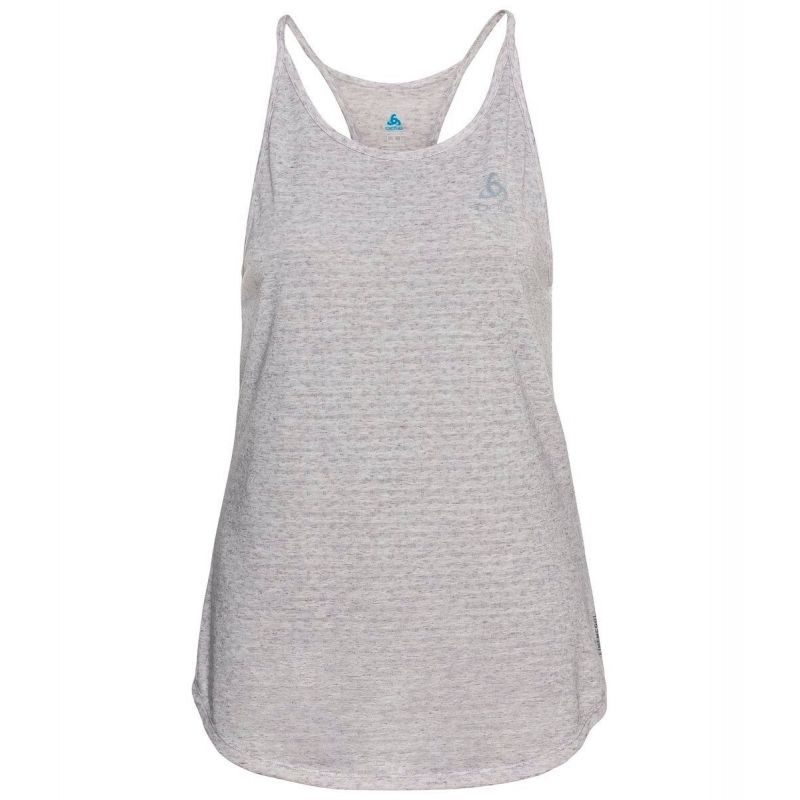 Tank top Odlo RUN easy linencool (stone Grey Melange) naiset