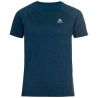 Camiseta Odlo Essential Seamless (blue wing teal melange) mujer
