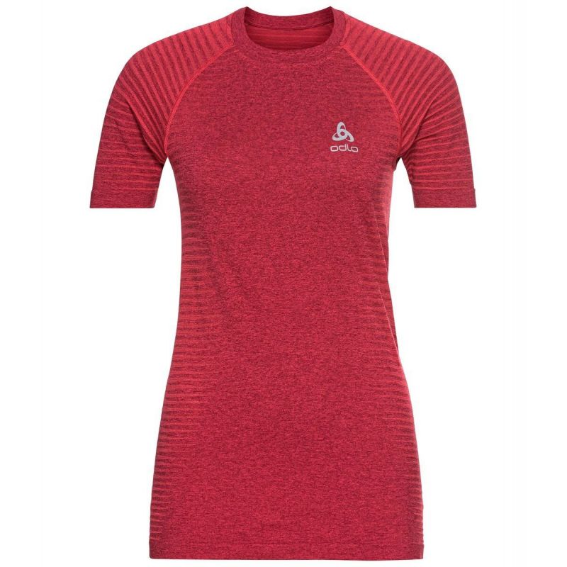 T-shirt Odlo Essential Seamless Odlo (paradise pink melange) kvinder