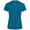 T-shirt Crew Neck S/s Zeroweight Enginee Odlo blue wing teal melange