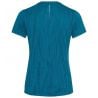 T-shirt Crew Neck S/s Zeroweight Enginee Odlo blue wing teal melange