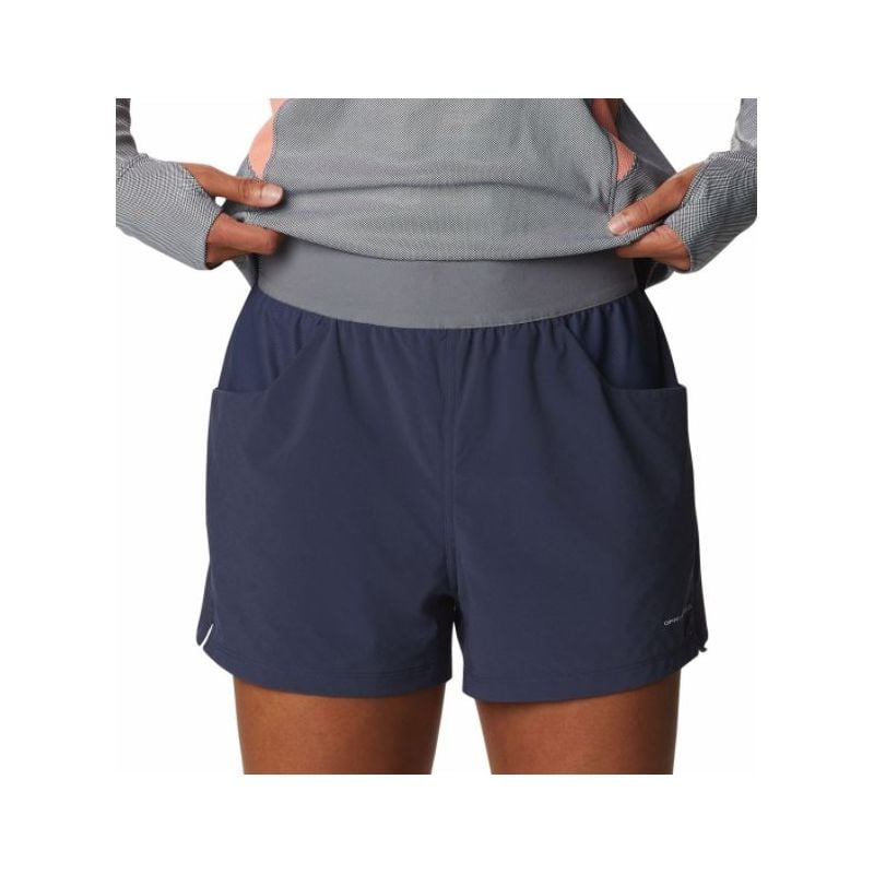 Pantalones cortos de senderismo Columbia W Titan Pass Lw Short 2.0 (Nocturnal) Mujer