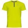 T-shirt Crew Neck S/s 1/2 Zip Axalp Trai Odlo evening primrose