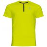 T-shirt Crew Neck S/s 1/2 Zip Axalp Trai Odlo evening primrose