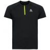 T-shirt Odlo 1/2 zip X-Alp (black - Evening Primrose) för män