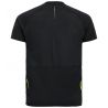 T-shirt Crew Neck S/s 1/2 Zip Axalp Trai Odlo black - evening primrose