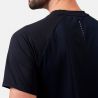 T-shirt Crew Neck S/s 1/2 Zip Axalp Trai Odlo black - evening primrose