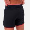 ODLO Axalp Trail 2 In 1 Short (svart - Siesta) Kvinner