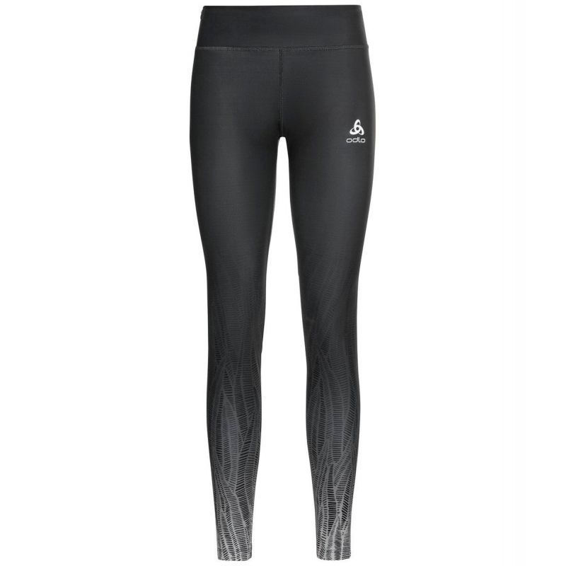 Leggings Odlo Zeroweight Print (negro) mujer