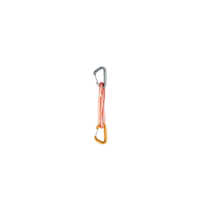 Trazioni rapide per l'arrampicata Mammut Sender Wire 60 Cm Quickdraw (Wire Gate/ Gate.light grey-gold)