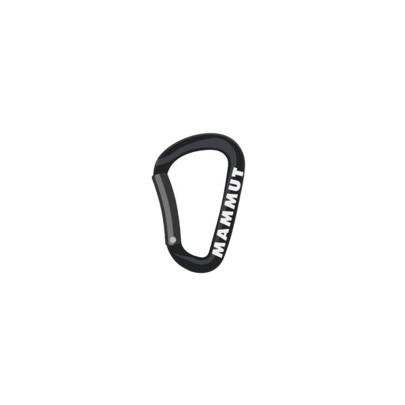 Mammut Mini moschettone Classic Keylock S (nero)