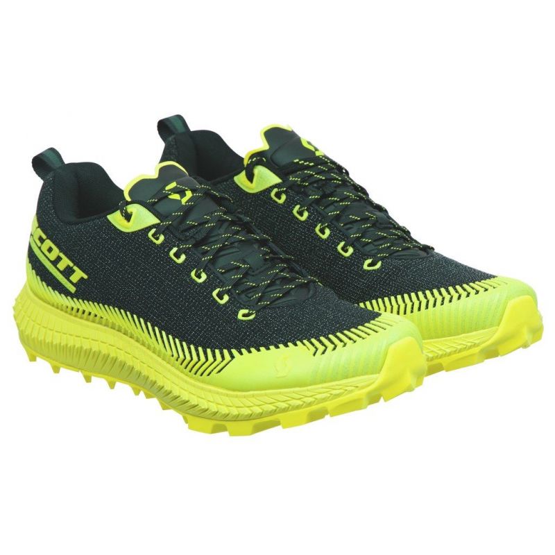 Trailskor Scott Supertrac Ultra RC (svart/gul) dam