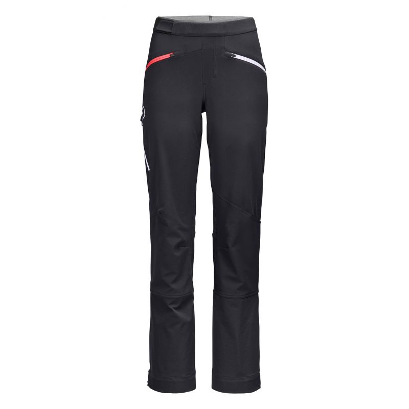Pantaloni da sci alpinismo Ortovox Col Becchei Pants W (nero corvino) donna