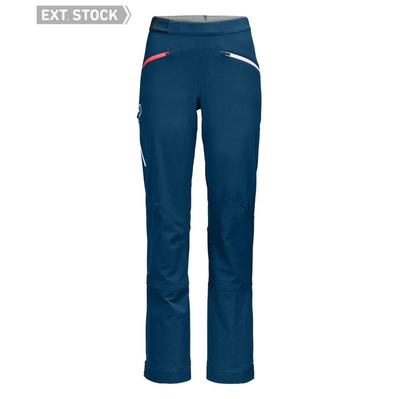 Pantalon de ski de randonnée ORTOVOX Col Becchei Pants W (petrol blue) femme