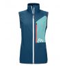 Berrino Vest W Ortovox petrol blue