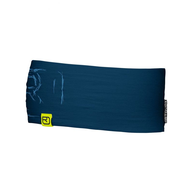 Huvudband Ortovox 120 Tec Logo Headband (petrolblått)