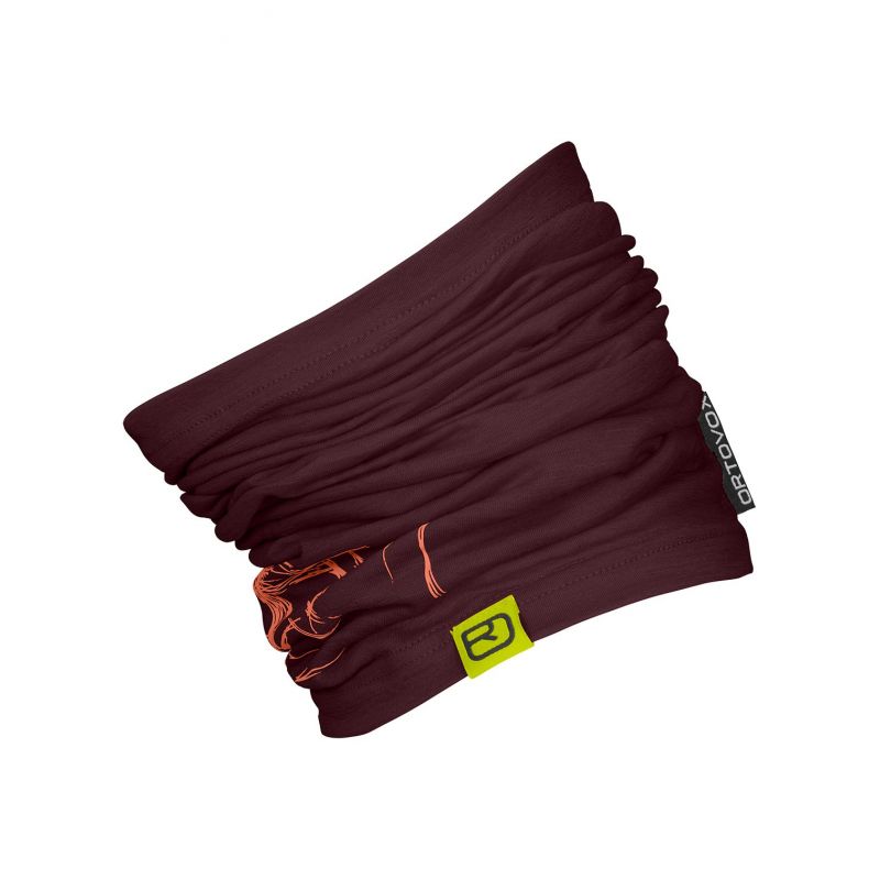 Neckwarmer Ortovox 120 Tec Logo Neckwarmer (wijnproeverij)
