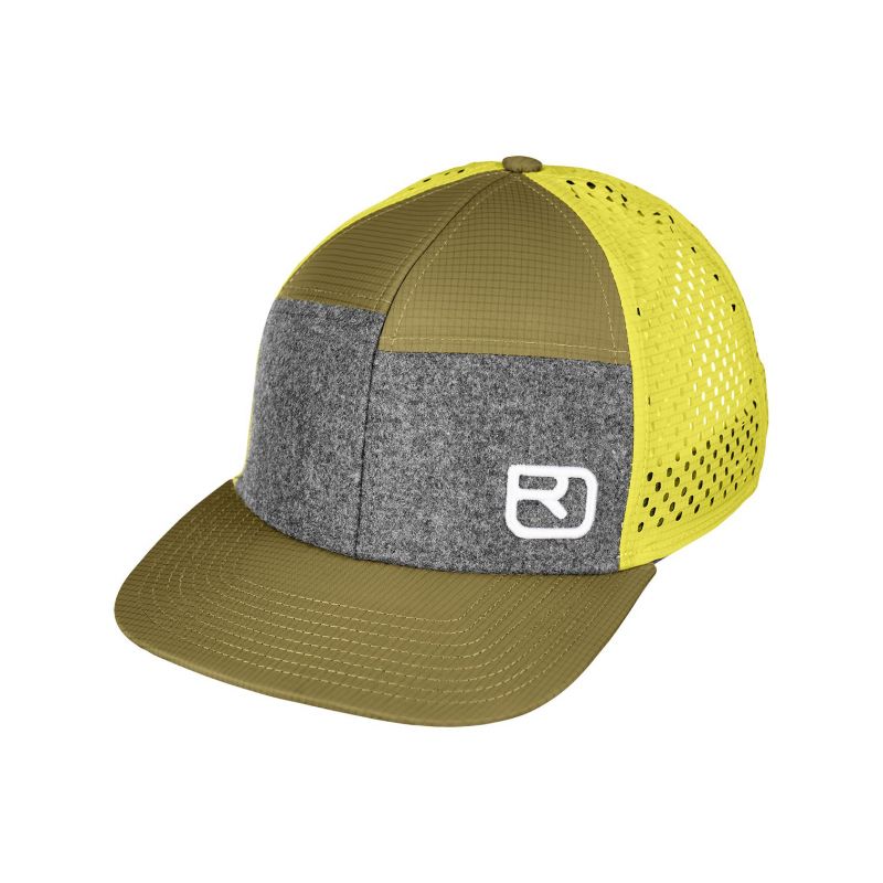 Casquette ORTOVOX Logo Air Trucker (Green Moss)