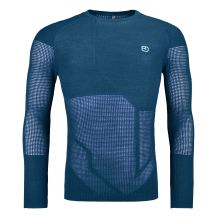 Merino Thermovent Ls M Ortovox petrol blue