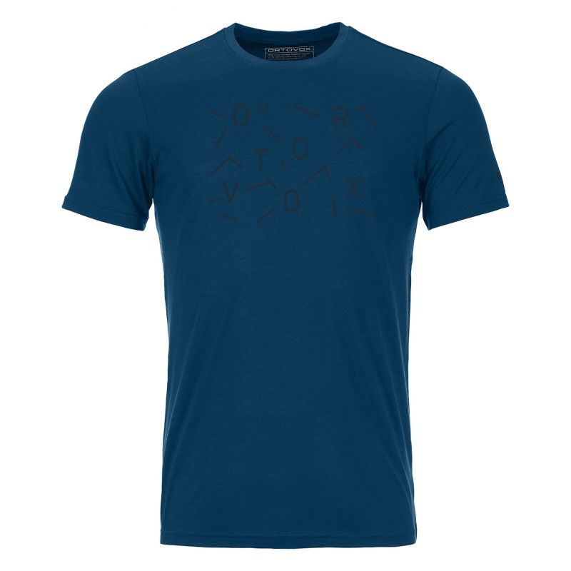 Camiseta Ortovox 150 Cool Lost (azul petróleo) hombre