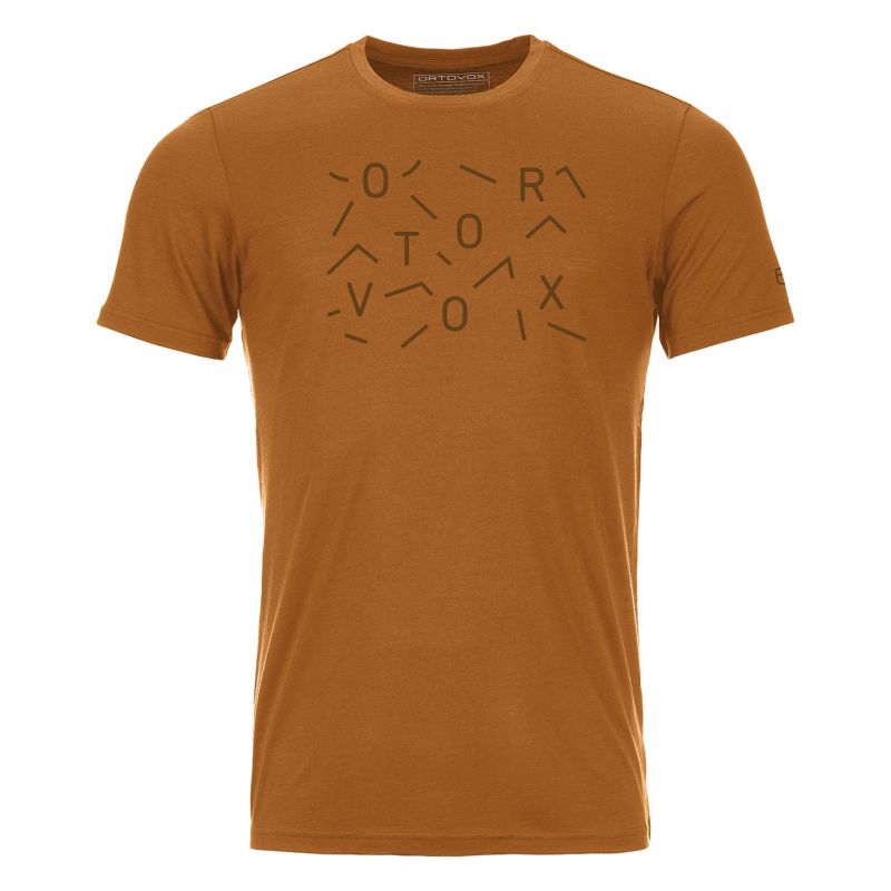 T-shirt ORTOVOX 150 Cool Lost (Sly Fox) homme