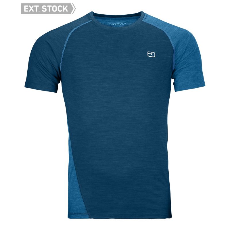 Camiseta Ortovox 120 Cool Tec Fast Upward (mezcla azul petróleo) hombre