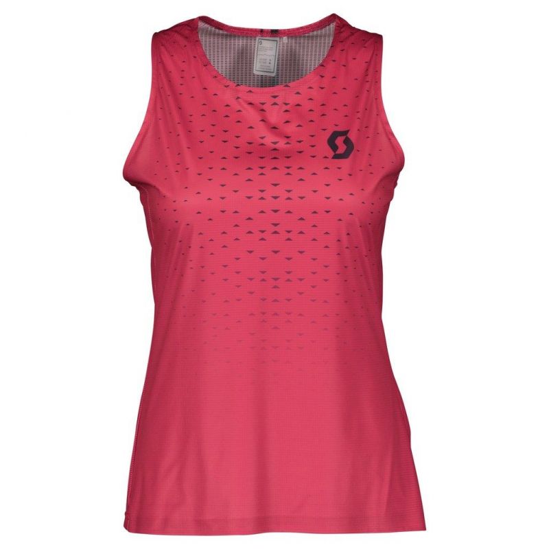 Tank top Scott Rc Run (carmine pink/darlk purple) Women's