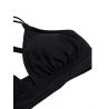 Protest Mm Patio Triangle Bikini Top True Black