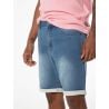 Prtearvin Shorts Protest Faded denim