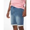 Prtearvin Shorts Protest Faded denim