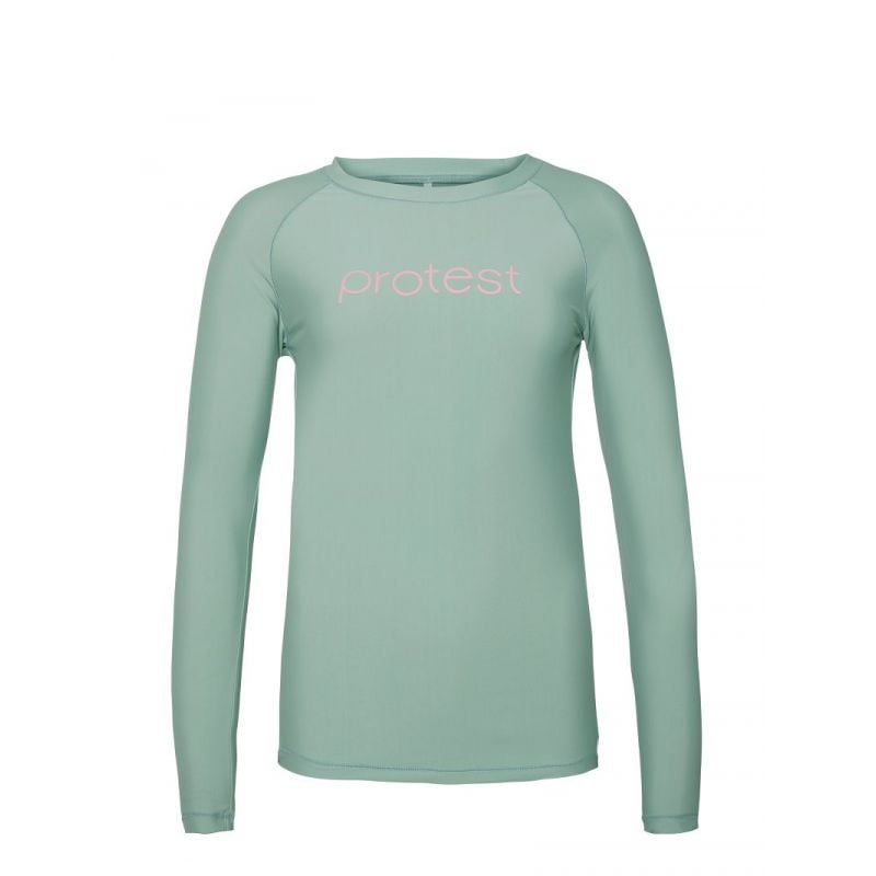 Protest Prtjacy Rashguard for kvinner (grønn Baygreen) teknisk topp