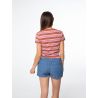 Prtfountain Shorts Protest Sky Denim