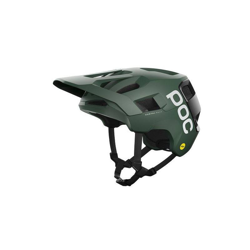 POC Kortal Race Mips MTB Helm (Epidoot groen/Uranium zwart Metallic/Matt)