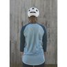 Poc W's Mtb Pure 3/4 Jersey Lt Dioptase Blue/dioptase Blue