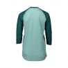 Poc W's Mtb Pure 3/4 Jersey Lt Dioptase Blue/dioptase Blue