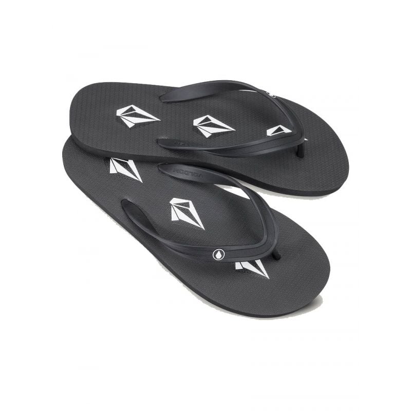 Volcom Rocker 2 flip-flops (Stoney Black) menn