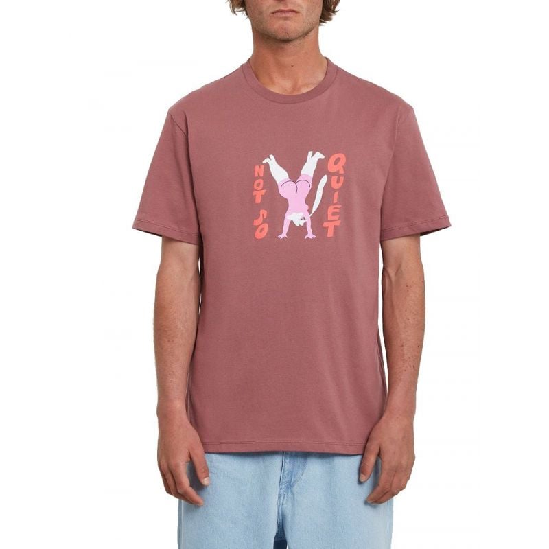 Volcom Egle Zvirblyte Fa Ss T-shirt (pink brown) Men