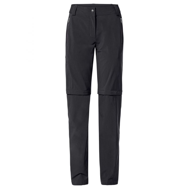 Wanderhose Vaude Farley Stretch ZO T-zip Pants III (black) Frau