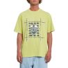 Volcom Richard French Fa Gd Lse Ss (Limeade) T-paita miehille